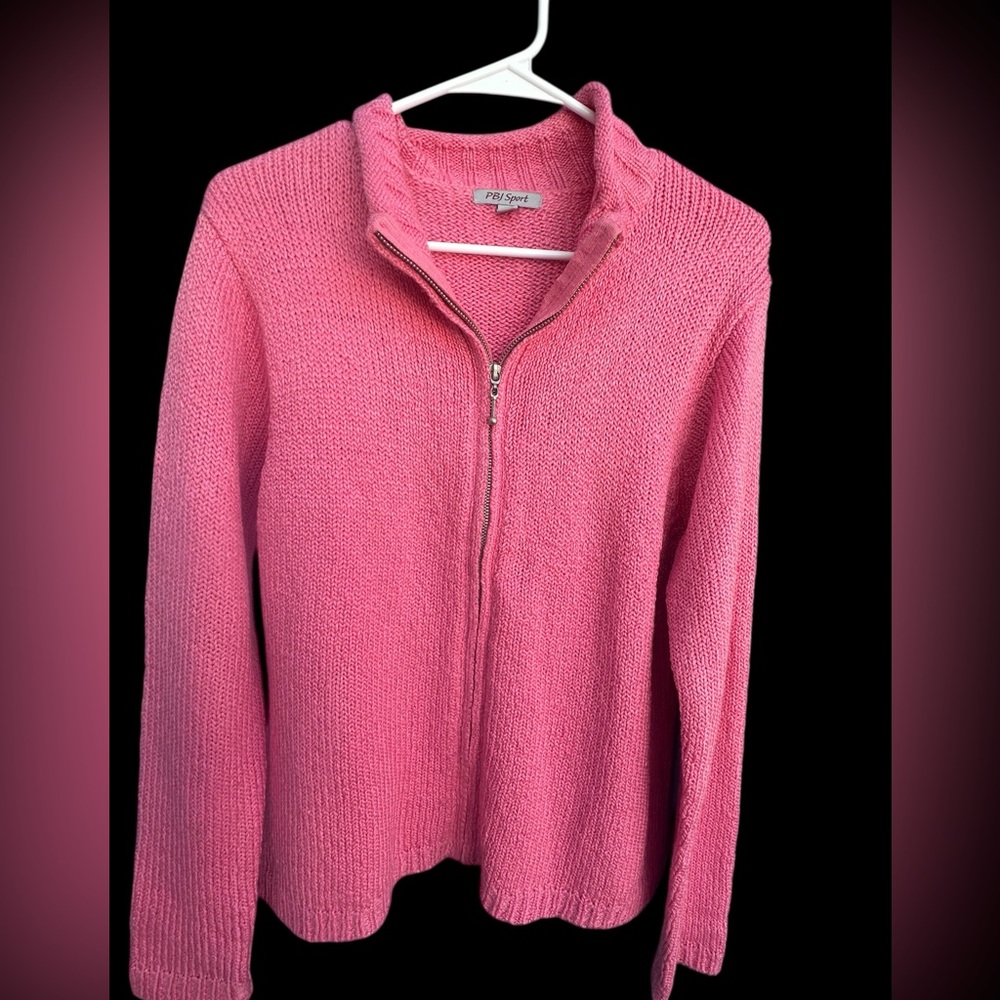 PBJ Sport Pink Women's Turtleneck Sweater